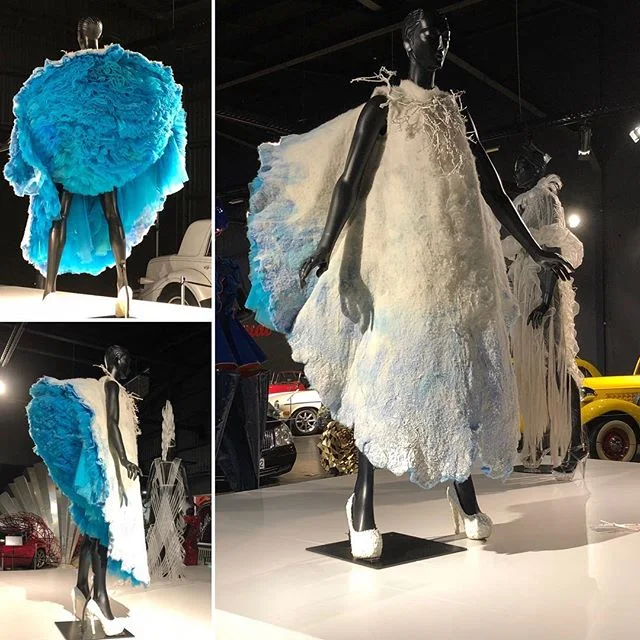 Having a WOW time in NZ - would love to see this wonderful woollen garment infused with some subtle tech - reminds me of you (pl) @jcmf.photography @nelia_justo .
.
.
#worldofwearableartmuseum #worldofwearableart #sartorial_fashtech #wool