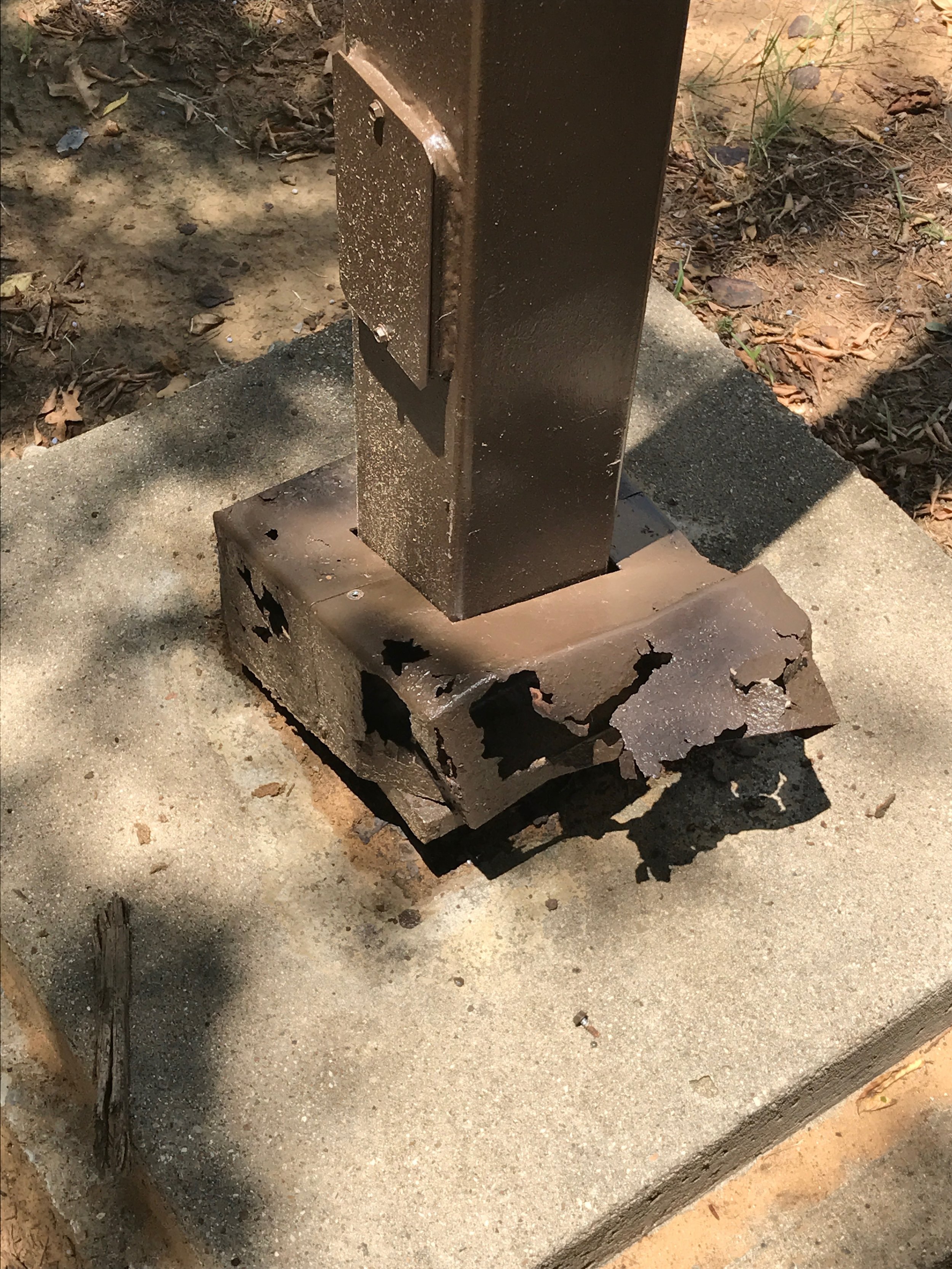  Light pole metal cover fabrication 