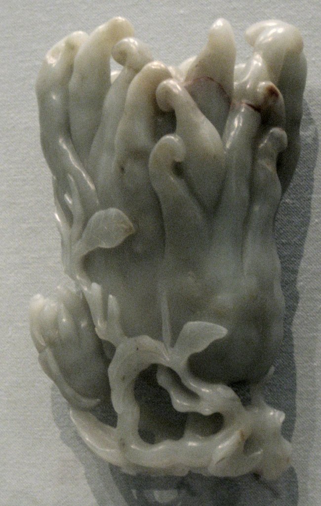 Jade Buddha's hand from the Asian Art Museum in San Francisco