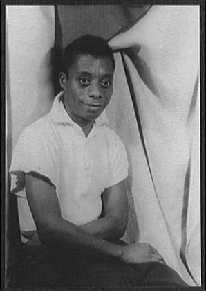 James Baldwin, 1955. Photo by Carl van Vetchen, Library of Congress.