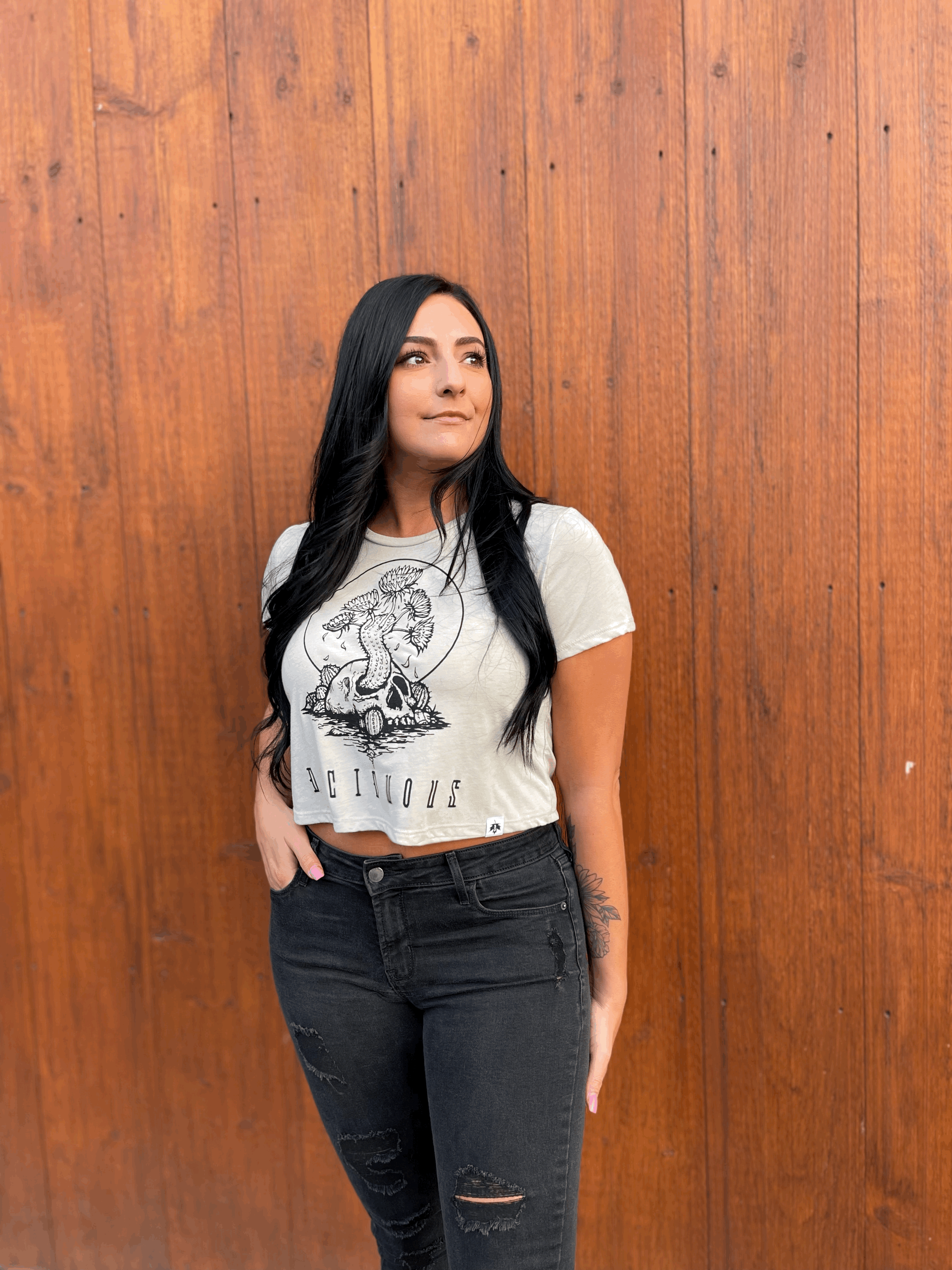 Desolation Fall Crop Tee