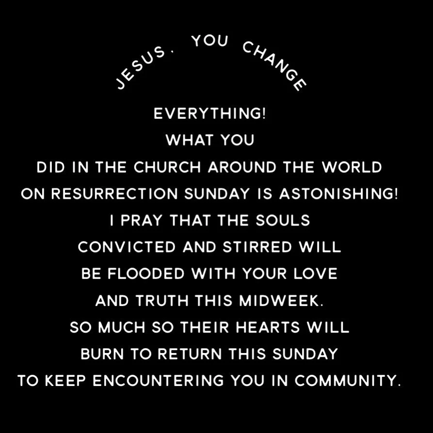 Christians, let us pray&hellip;