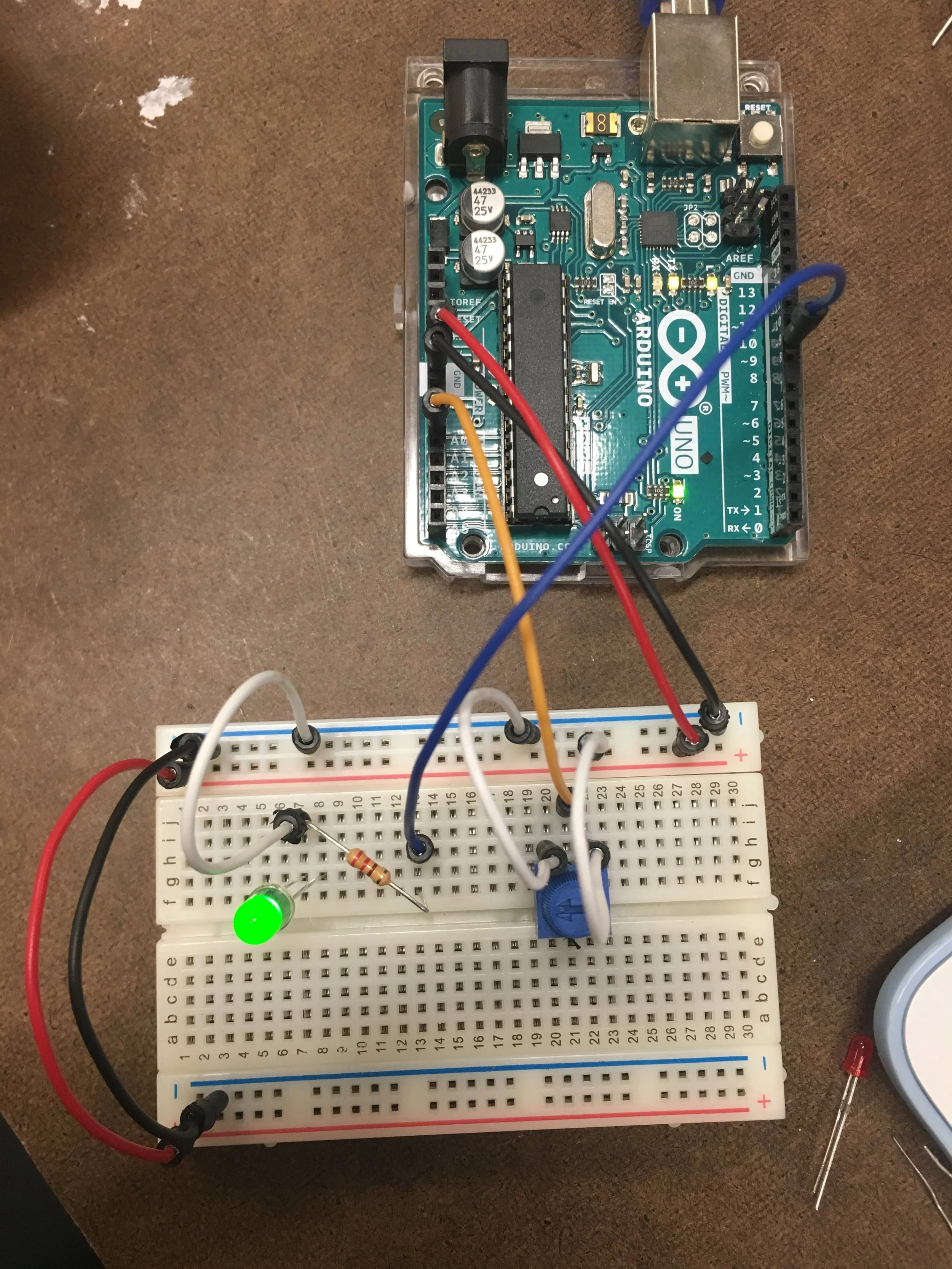 Lab3: Analog in with Arduino