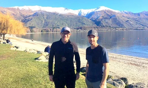 Bevan and Tim - Lake Wanaka