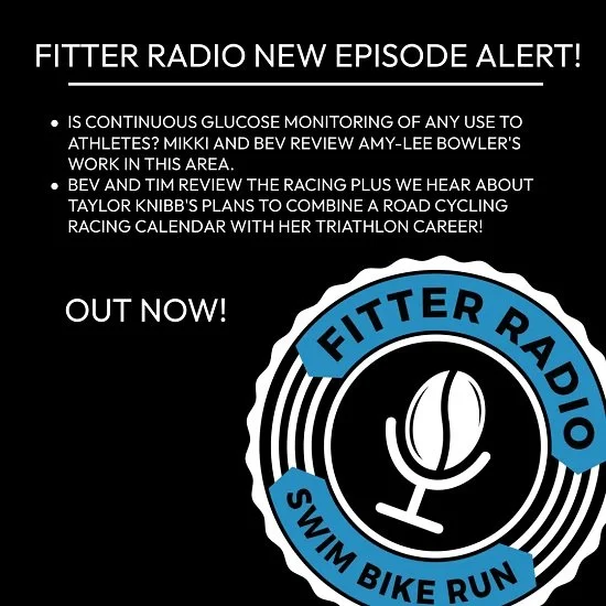 Episode 505 - Amy-Lee Bowler and CGM’s. Race Reviews. Taylor Knibb. 