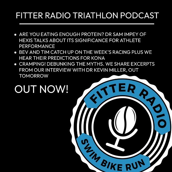 Episode 521 - Protein. Cramping. Kona Week.