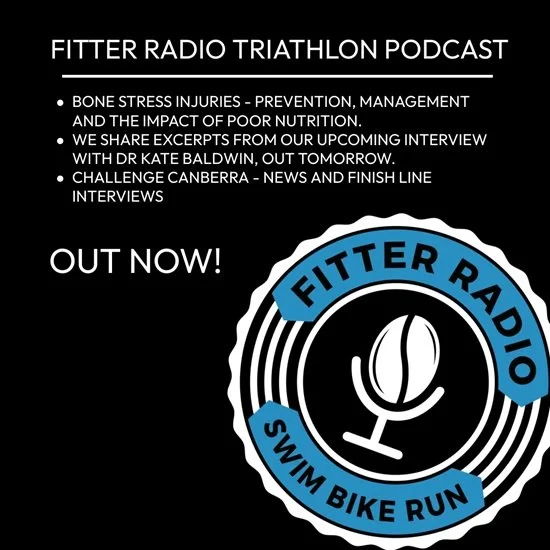 Episode 533 - Bone Stress Injuries. Tri News and Race Reviews.