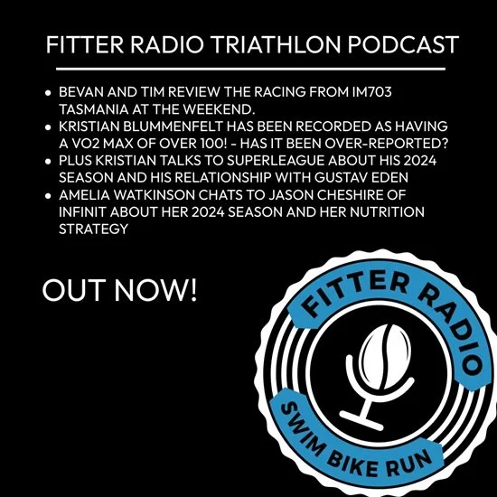 Episode 547 - IM703 Tasmania Race Review. Kristian Blummenfelt. Amelia Watkinson.