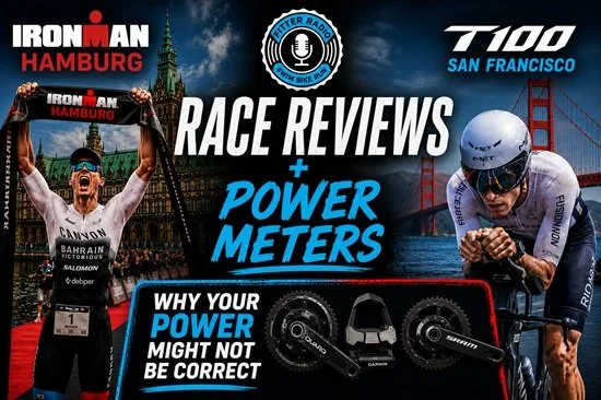 Episode 676 - IRONMAN Hamburg and T100 San Francisco Race Reviews. Power meters – Is Yours Accurate?