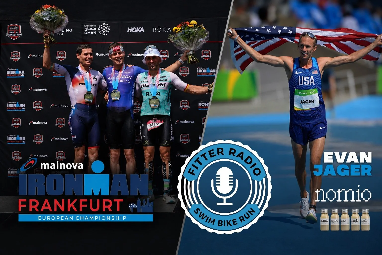 Episode 680 - IRONMAN Frankfurt Race Review. Nomio: Evan Jager’s Next Chapter