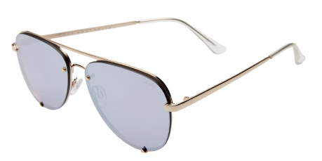 x Desi Perkins High Key Mini 53mm Rimless Aviator Sunglasses