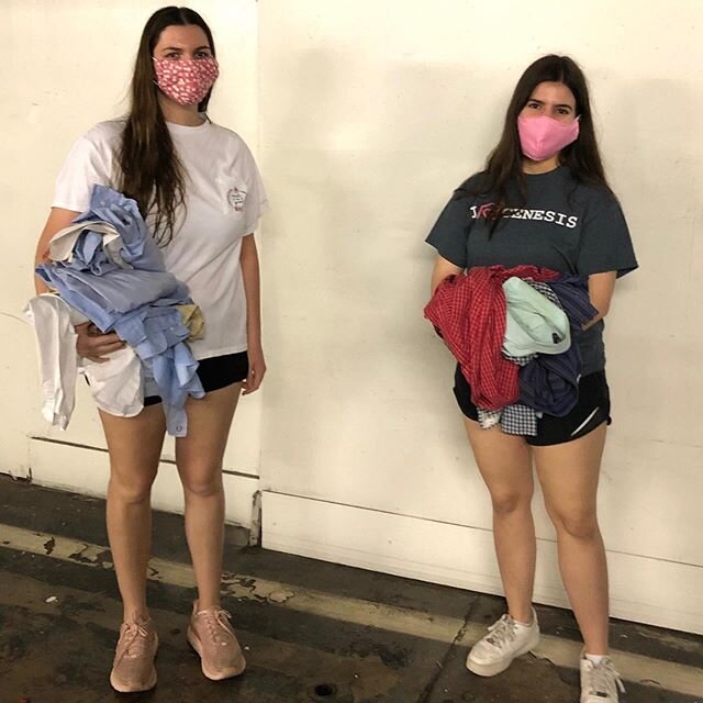 Thank you to Anna&rsquo;s Alterations for making masks out of men&rsquo;s cotton dress shirts during this time. Grace and I also had the chance to collect a few shirts from our family members to donate back to Anna&rsquo;s Alterations so she can make