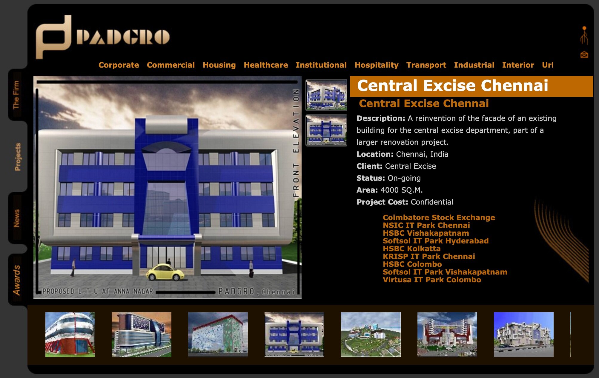Project Details Page