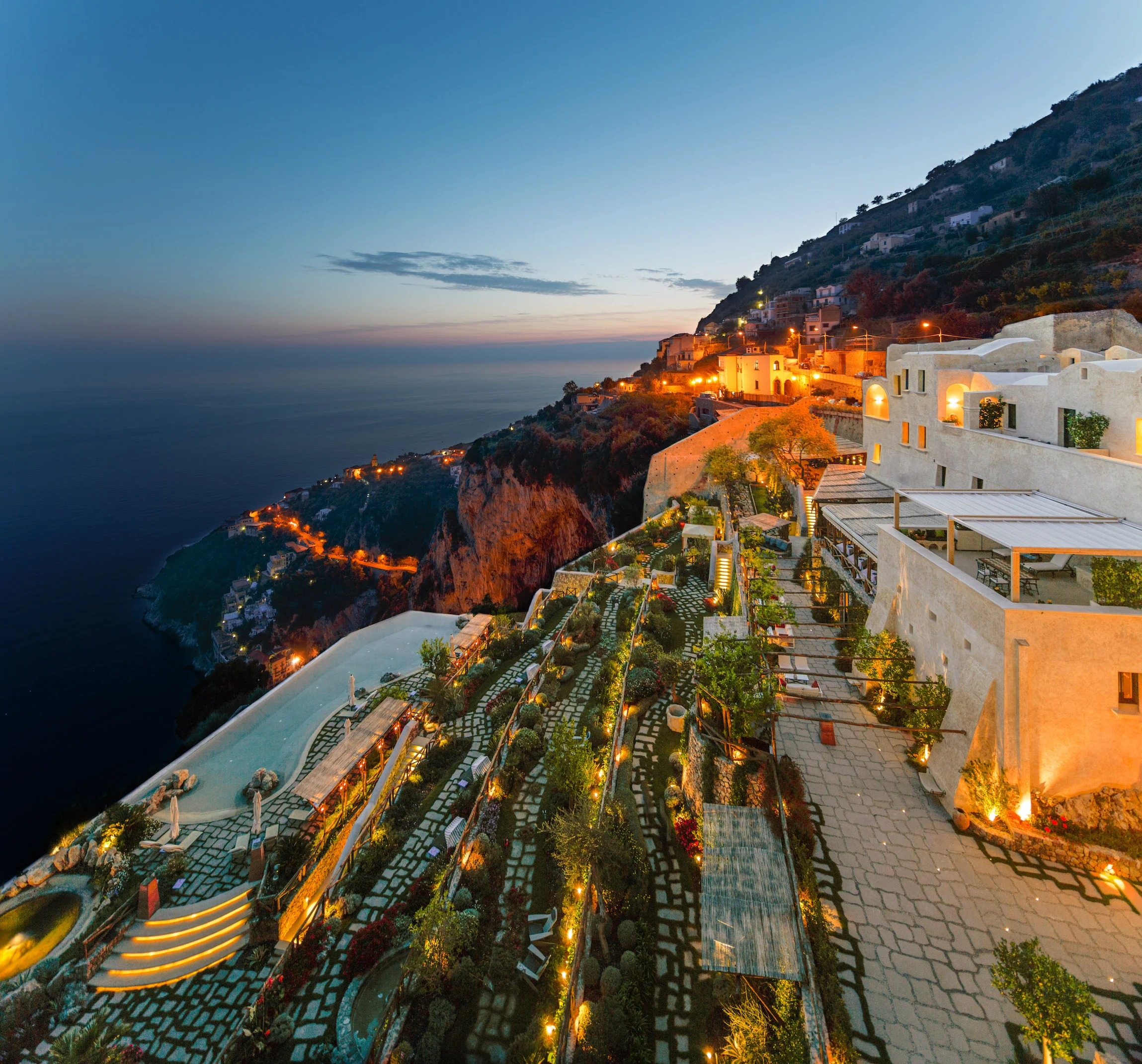 Monastero Santa Rosa Hotel & Spa along the Amalfi Coast.