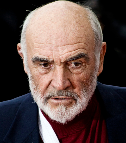 What time does Sean Connery turn up at Wimbledon? Tennish