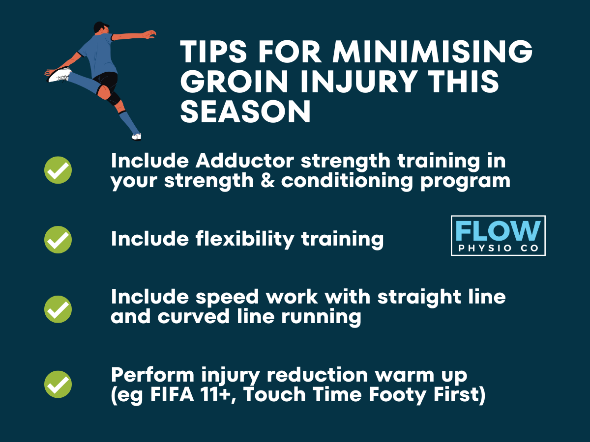 FLOW PHYSIO CO - Stay in the Game: 4 Physio Tips for Reducing Groin ...