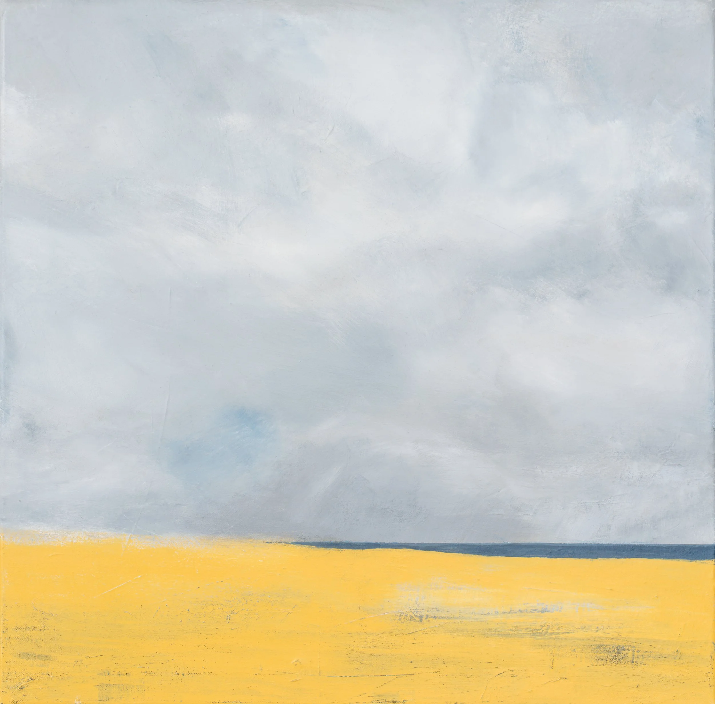 Yellow Drift (64cm x 64cm)