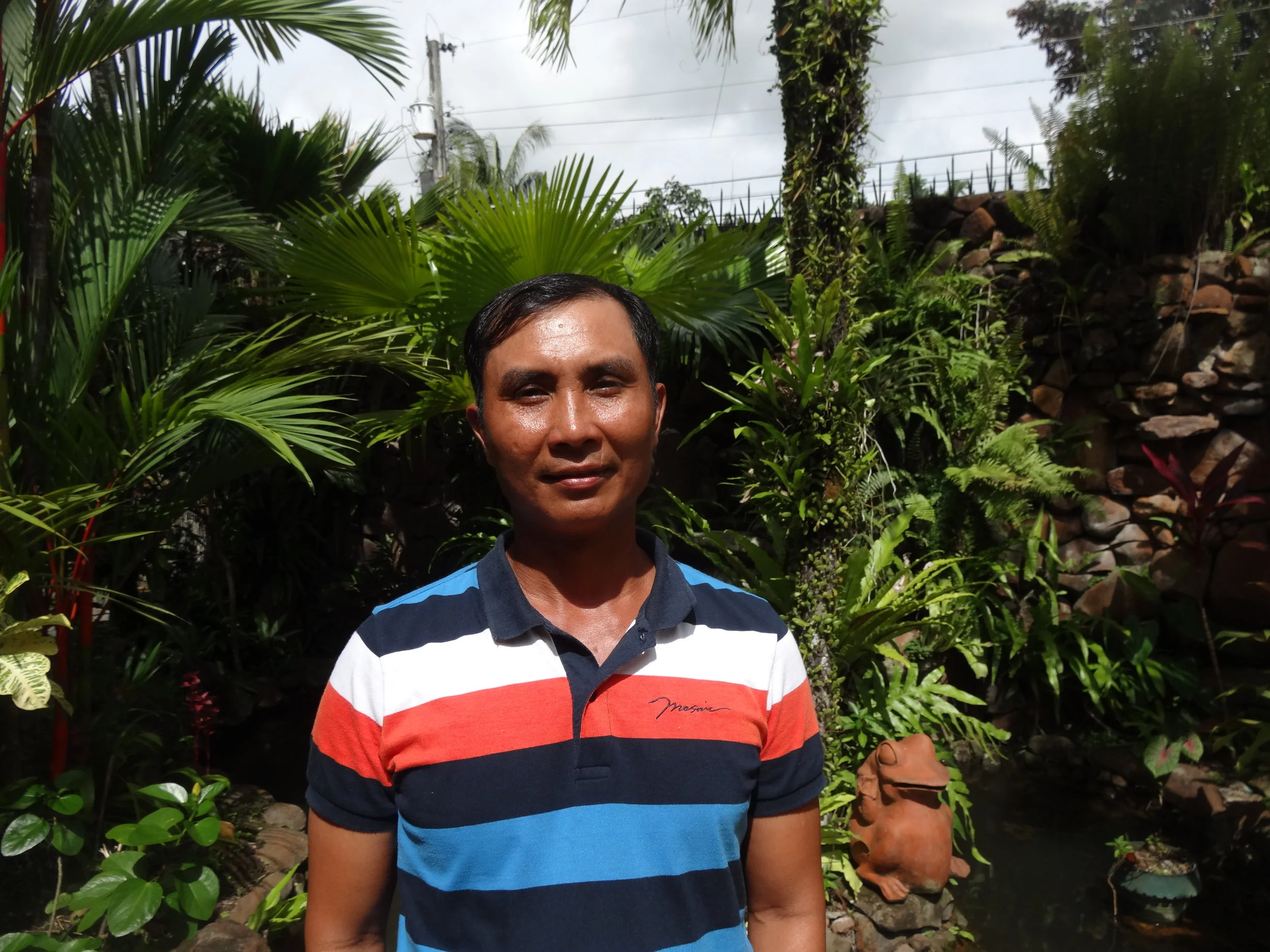 Talking Community Empowerment with local volunteer Pastor Joseph Elumba from Barangay Agboy