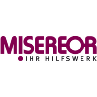 Misereor logo with purple text on a white background