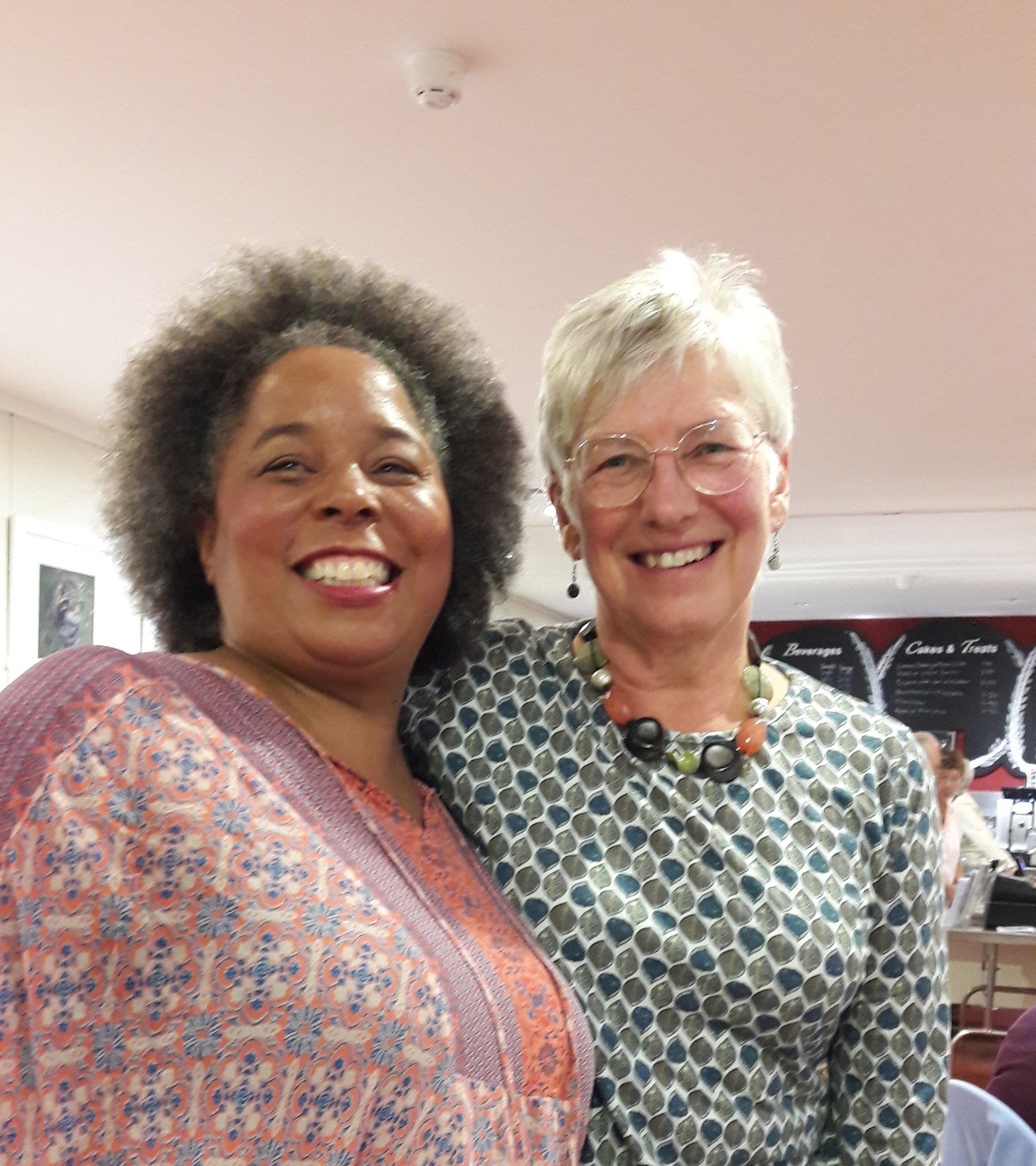 With Mary Scott