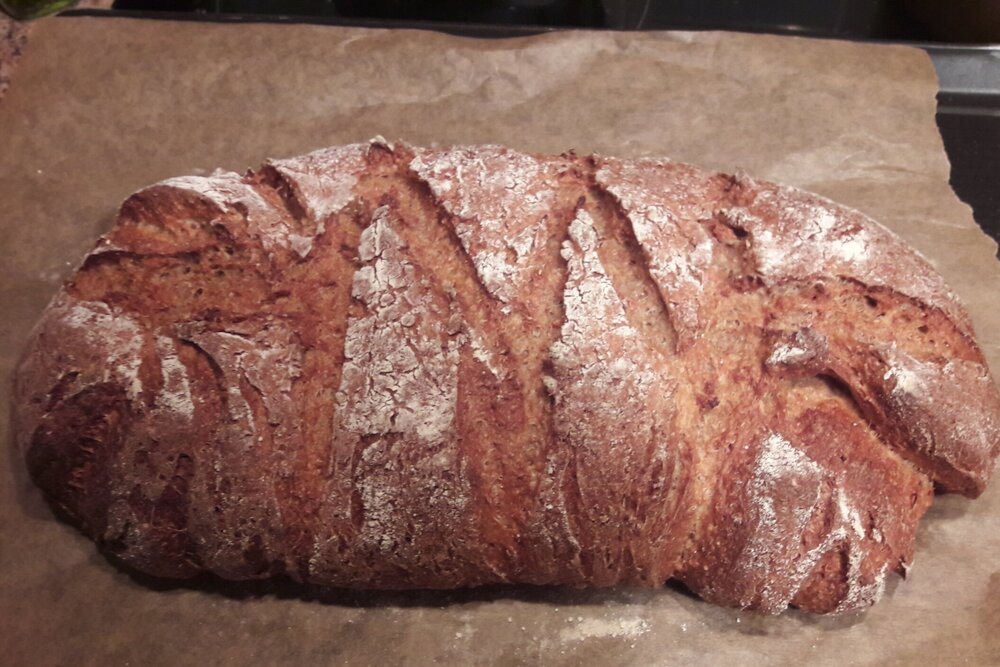 More lockdown Bread baking - Bauernbrot