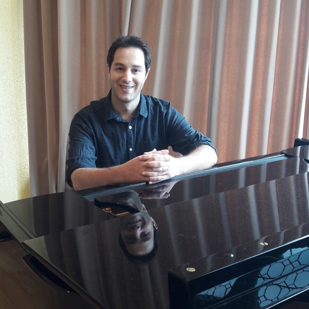 Edward Cohen rehearsal pianist for woman.life.song in Edinburgh