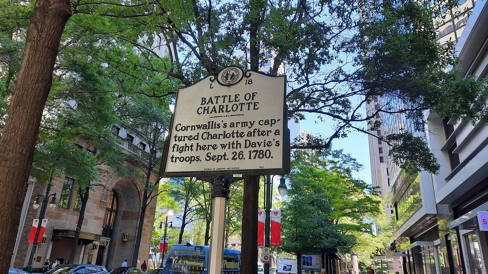 Charlotte War History, North Carolina