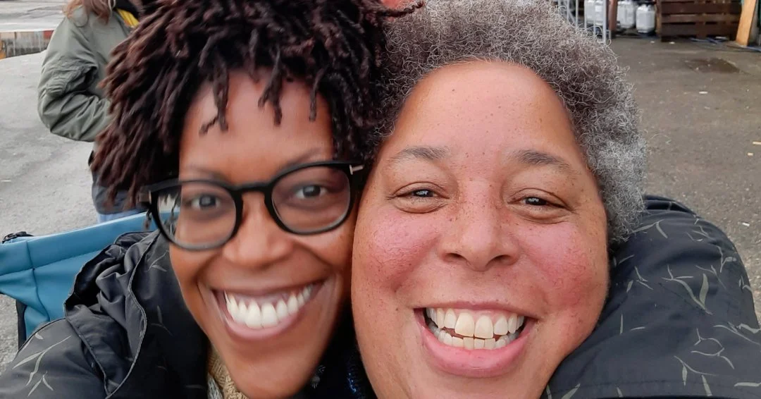 Sistah Joy Bergen with Davone Sirmans.jpg