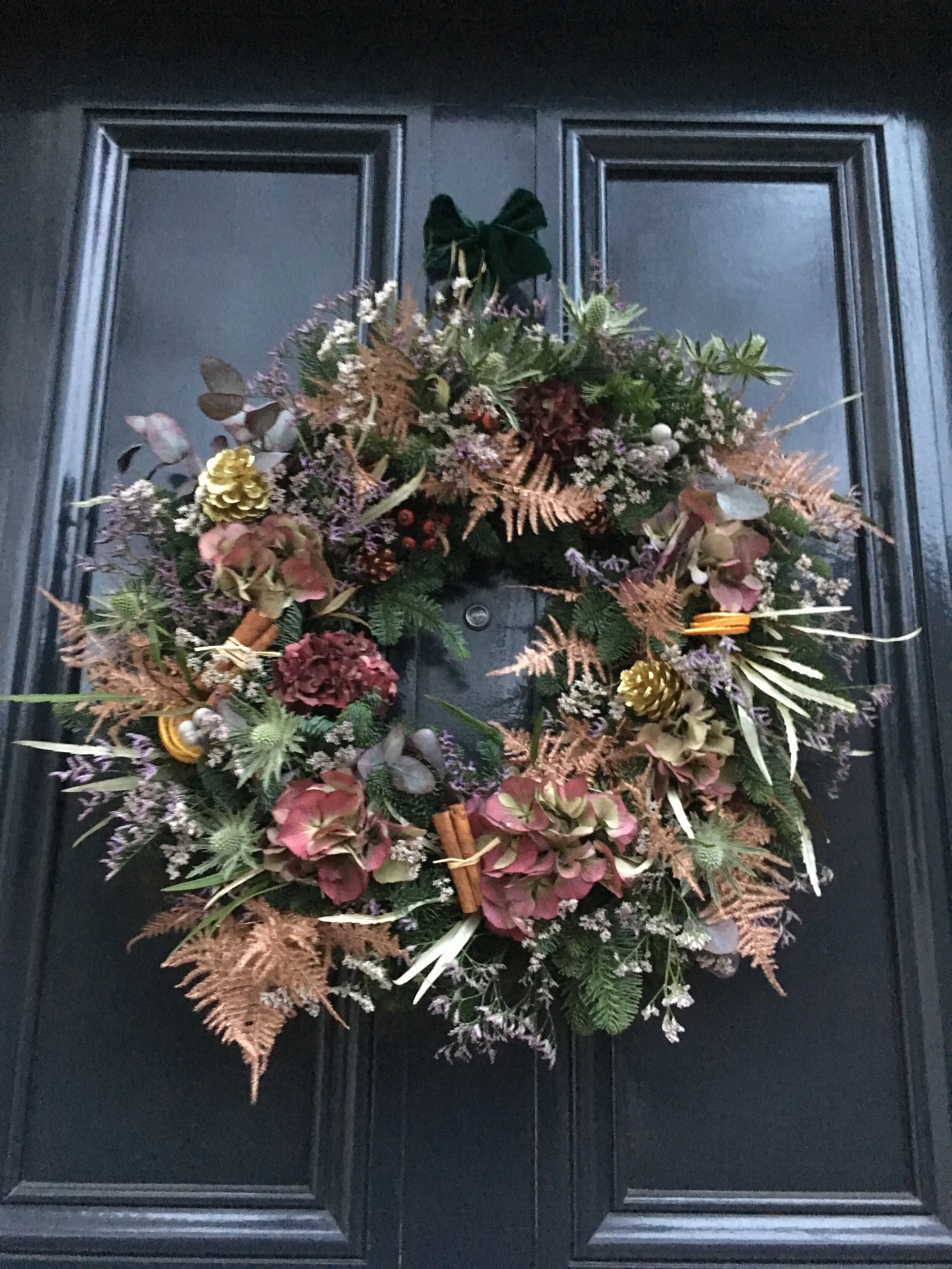 16" christmas wreath