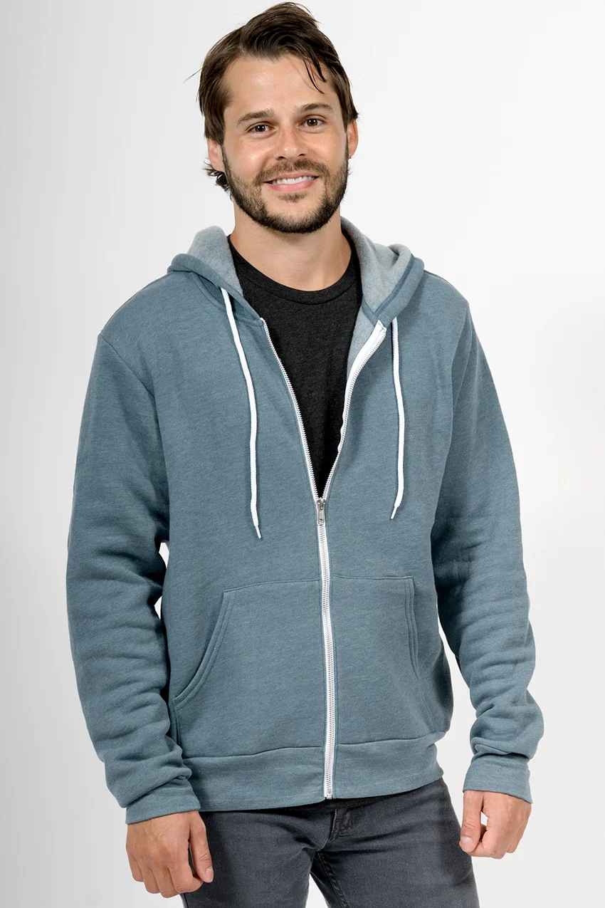 canvas poly cotton hoodie