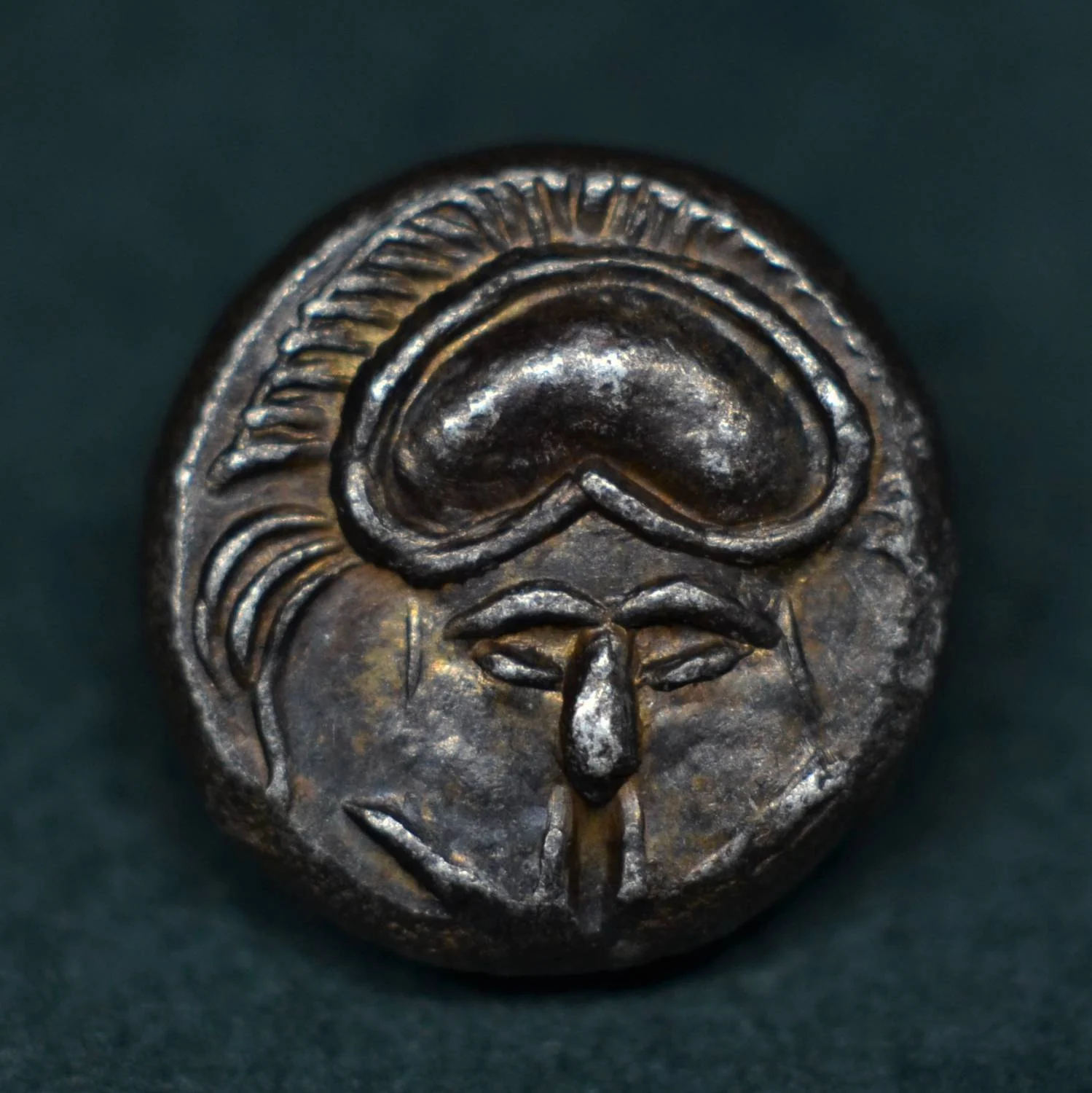 SILVER DIOBOL OF MESEMBRIA, THRACE, 450-350 BC.