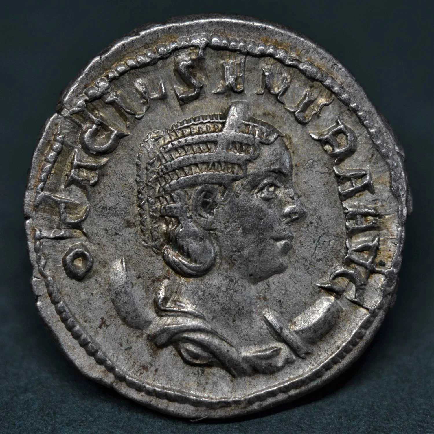 SILVER ANTONINIANUS OF OTACILIA SEVERA, ROME, AD 248.