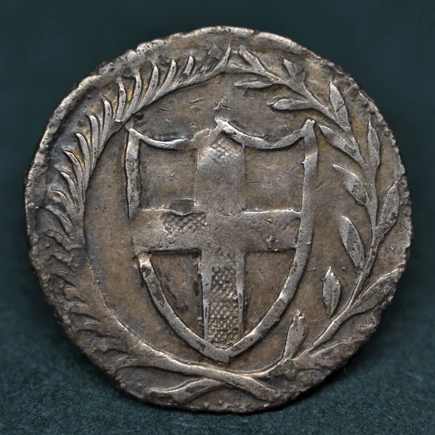 SILVER HALF GROAT OF THE COMMONWEALTH, 1649-60.