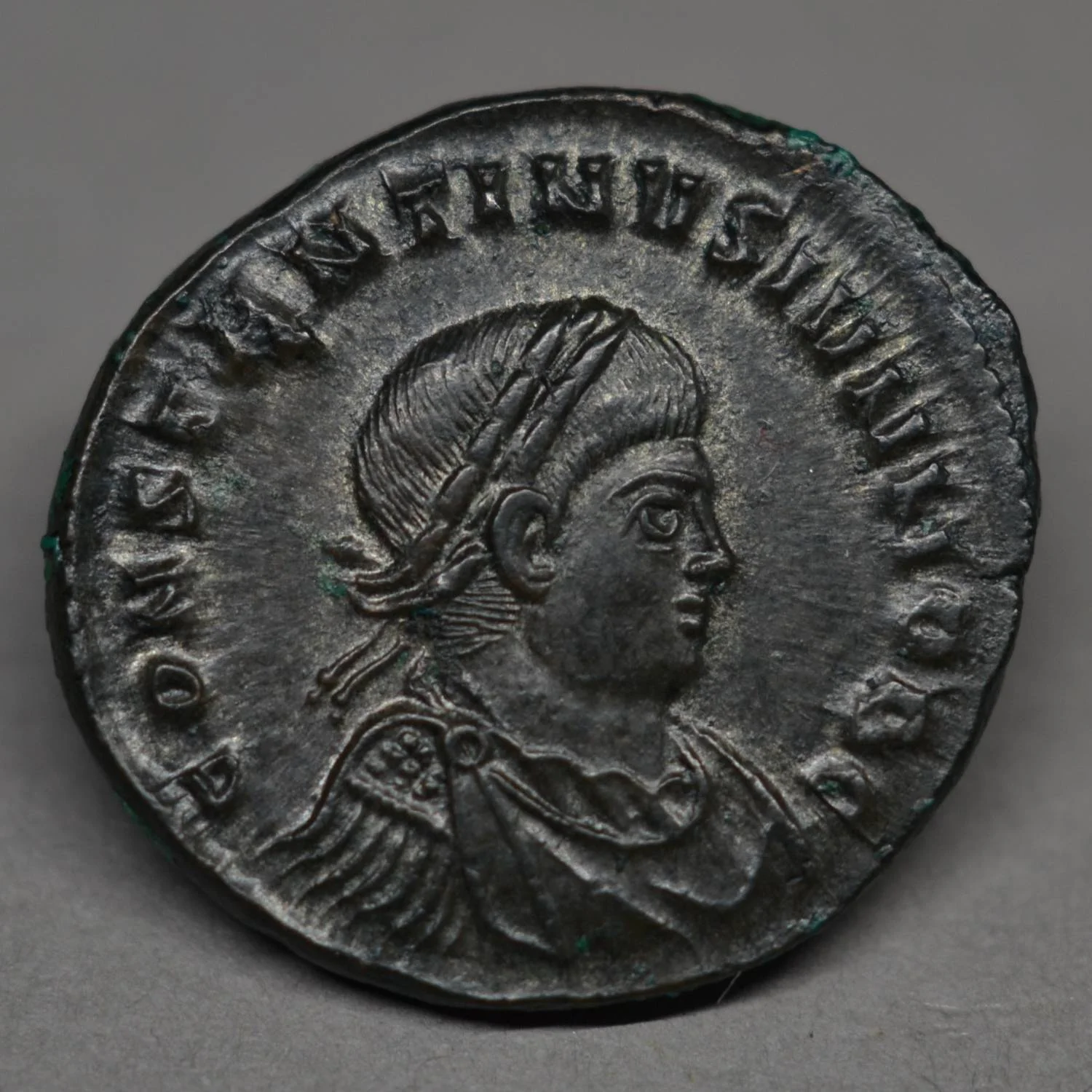 BILLON CENTENIONALIS OF CONSTANTINE II, TRIER, AD 324-325.