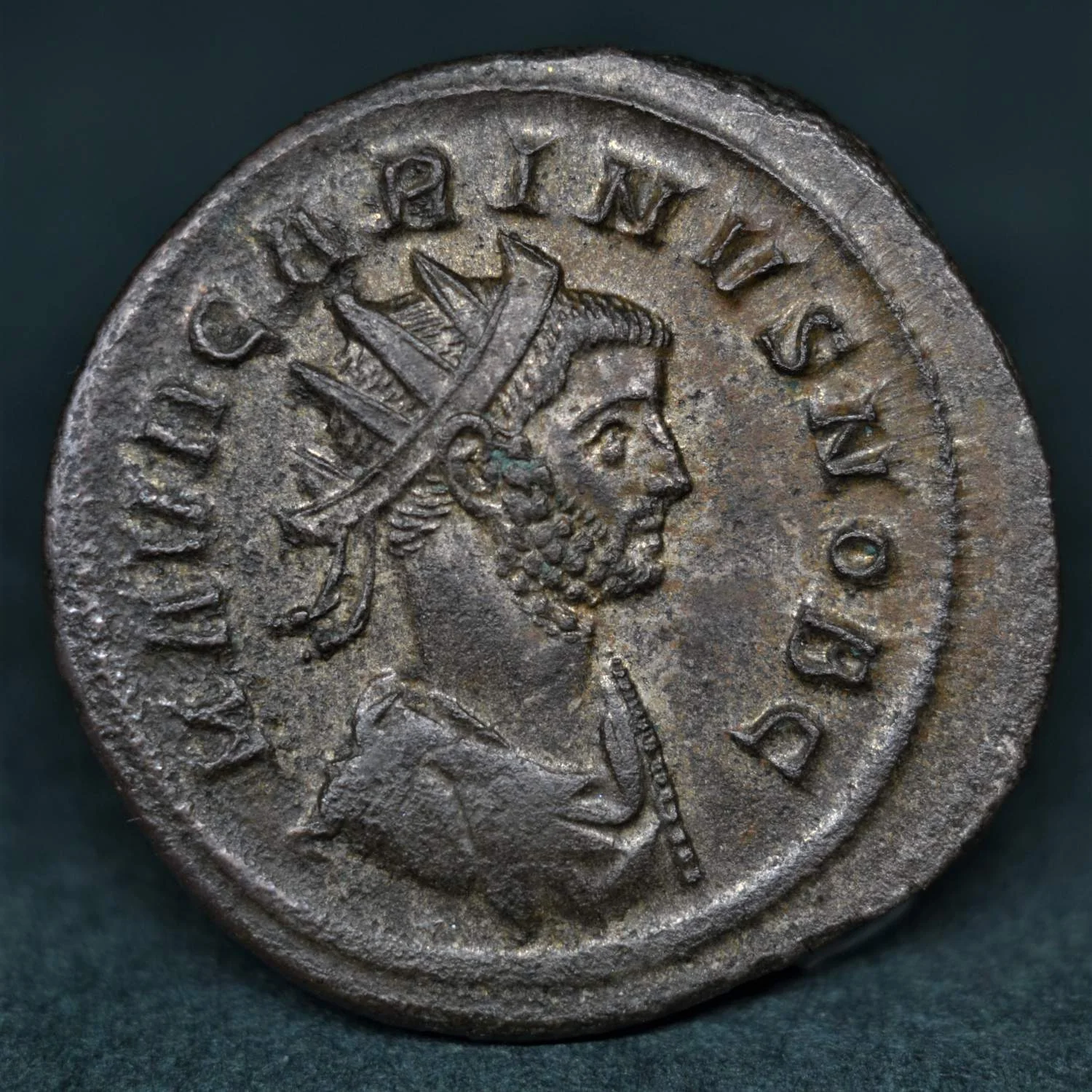 BILLON ANTONINIANUS OF CARINUS, ROME, AD 282.