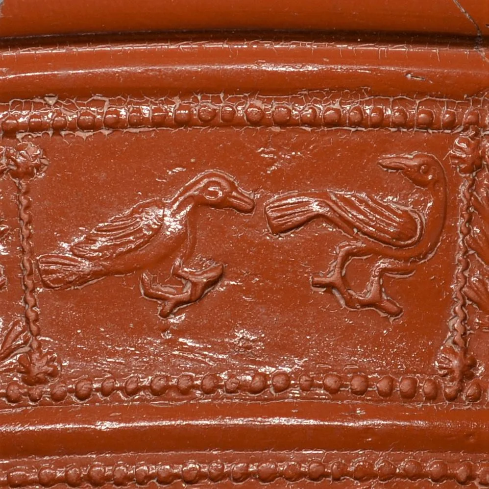 LARGE FRAGMENT OF A ROMAN SAMIAN WARE BOWL.
