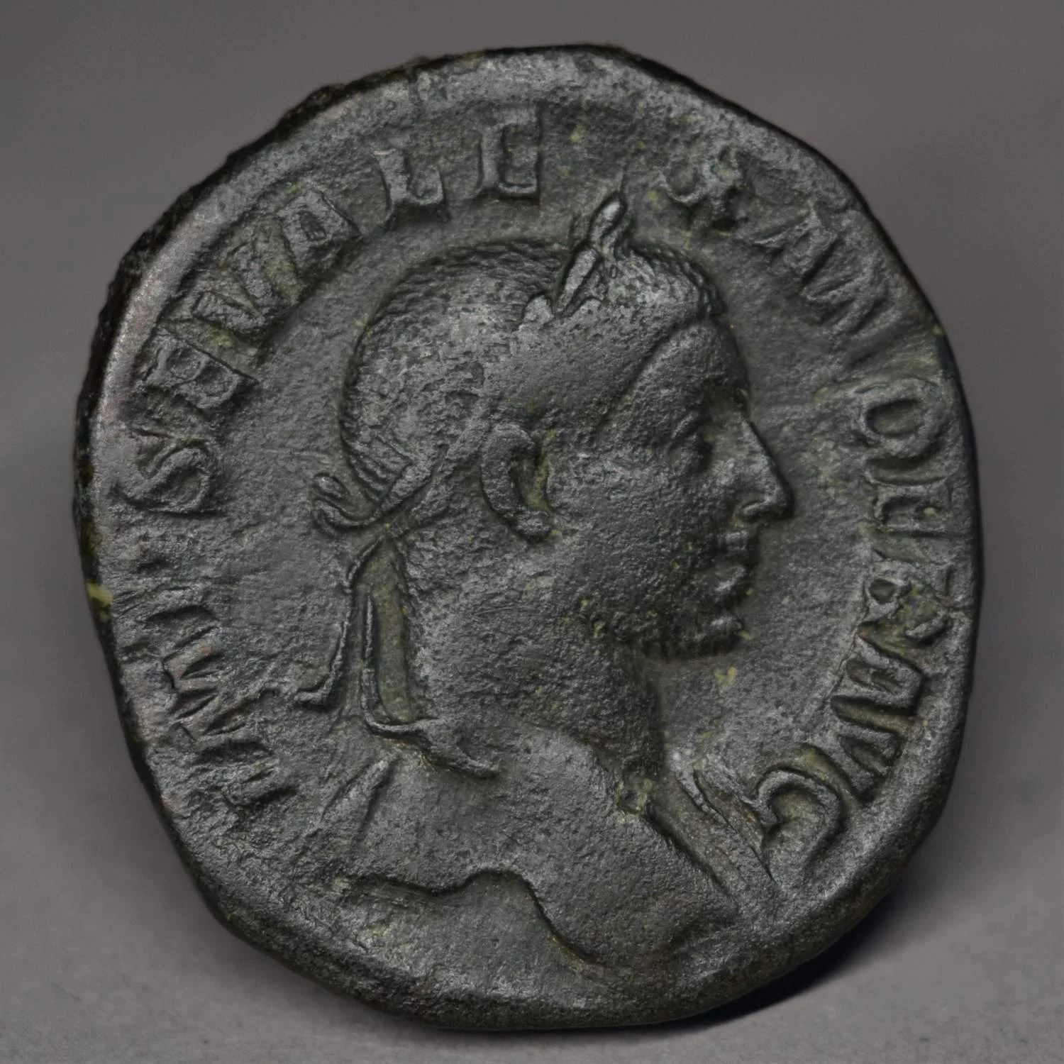 BRASS SESTERTIUS OF SEVERUS ALEXANDER, ROME, AD 231.