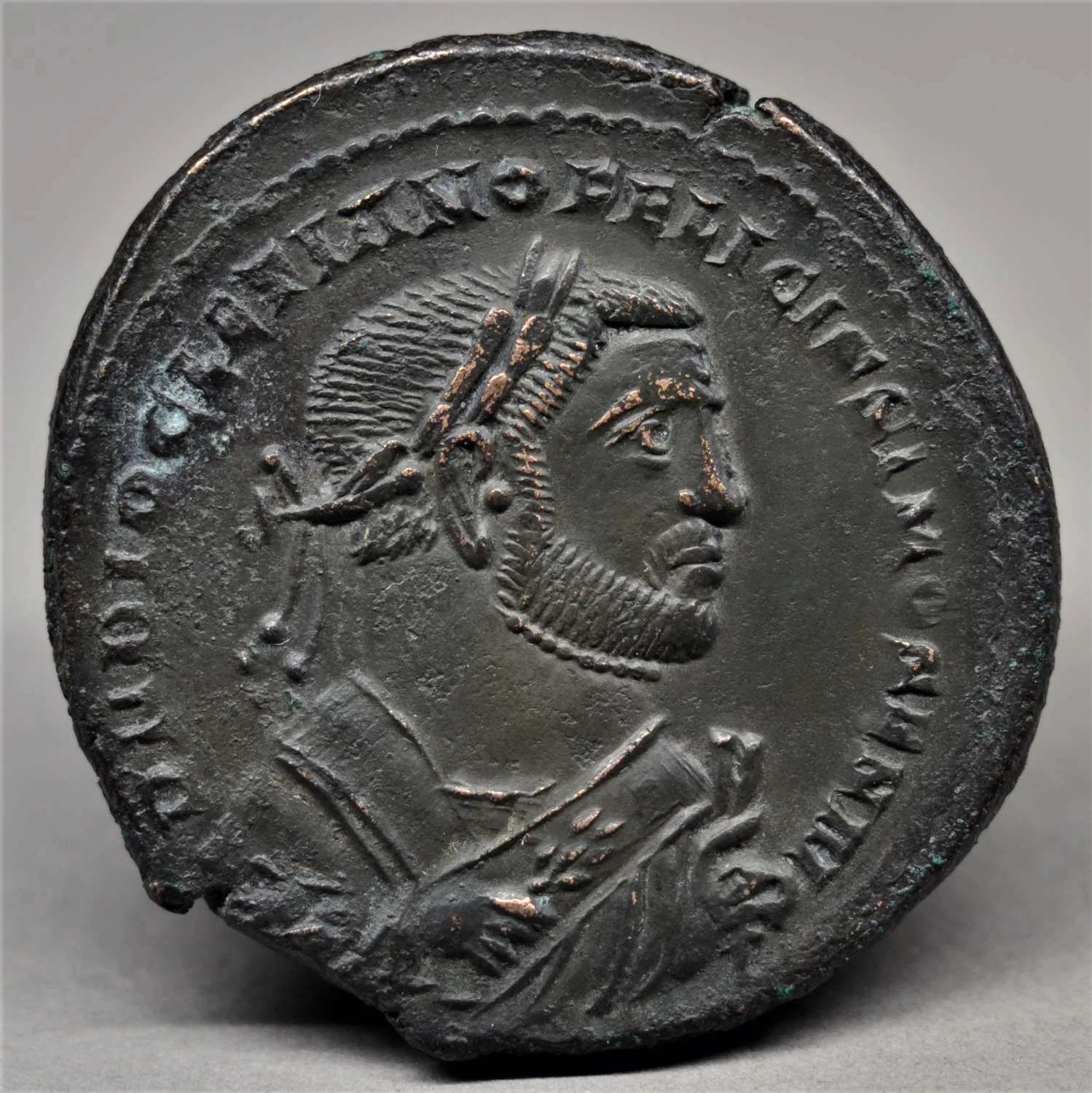 POST ABDICATION FOLLIS OF DIOCLETIAN, LONDON, AD 305-307.