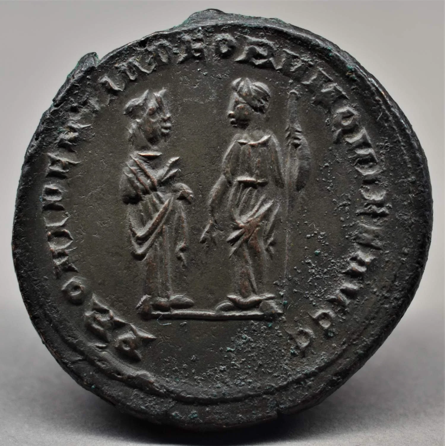 POST ABDICATION FOLLIS OF DIOCLETIAN, LONDON, AD 305-307.