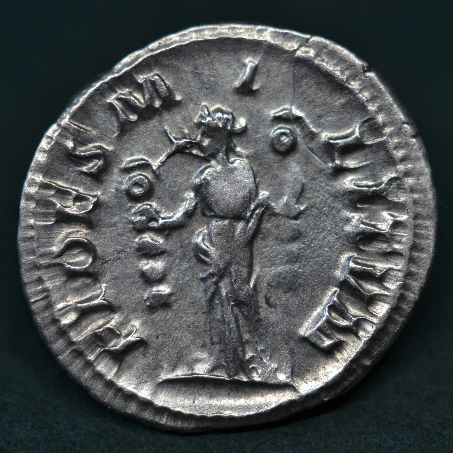 SILVER DENARIUS OF MAXIMINUS I, ROME, AD 236-238.