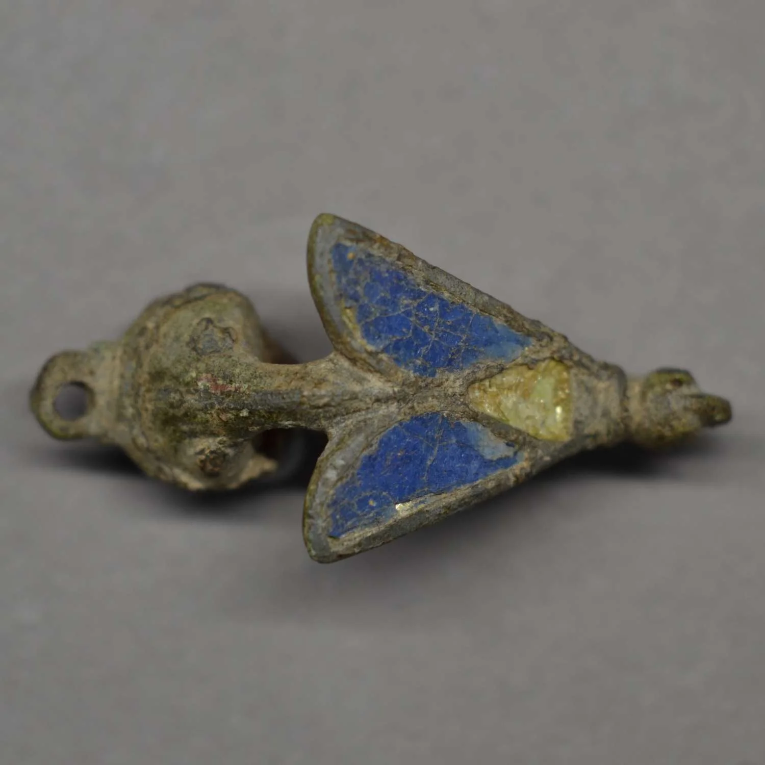 ROMAN ENAMELLED FLY BROOCH.