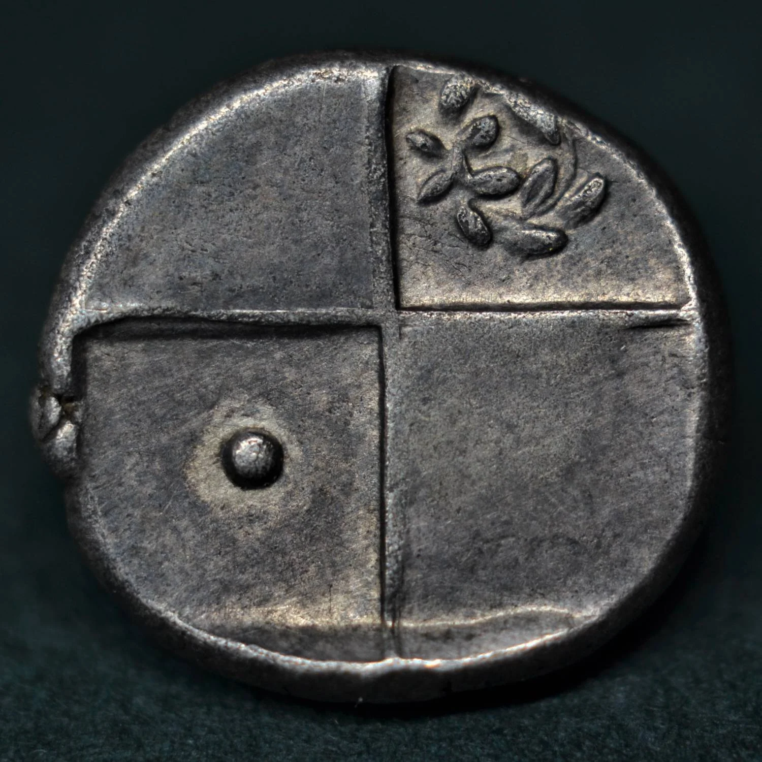SILVER HEMIDRACHM OF CHERSONESOS, THRACE, 386-338 BC.