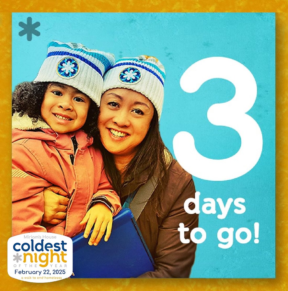 3 days until #CNOY25! 🥶

It&rsquo;s not too late to join &amp; fundraise or support a walker&rsquo;s efforts. Together, we&rsquo;re braving the cold and walking to end homelessness.

cnoy.com/lynchburg &bull;  2.22.25 &bull;  #MH_CNOY #MH_CNOY2025 #