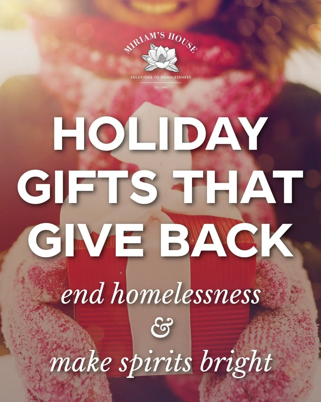 You can win at gift-giving this year! 🎁

Gift your loved ones a gift that gives back&mdash;think cozy sweatshirts, soft tees, canvas totes, or our gorgeous MH blown-glass ornament!

Every purchase helps ensure local families have a safe and warm pla