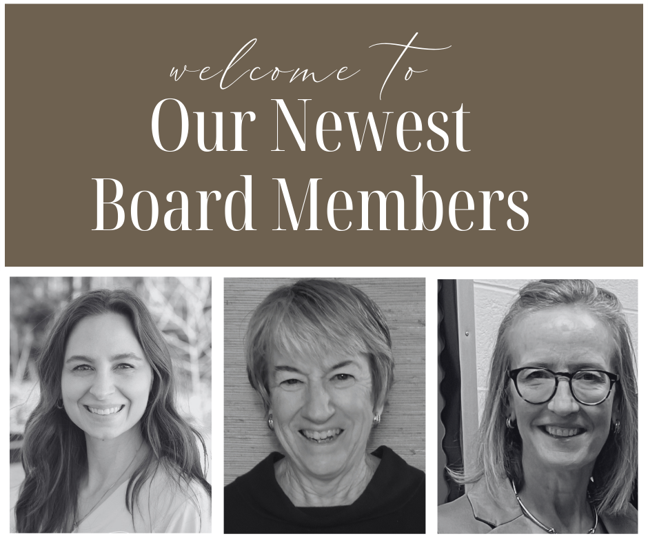 Welcome New Board Members!
