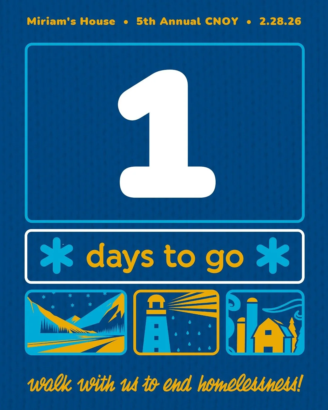 Tomorrow!!! can you believe it?

Walking with us and looking for Event Details? 👇

❄️Go to cnoy.com/Lynchburg
❄️Scroll down to the see Event Day Details
❄️You&rsquo;ll find the schedule, Winter Hat pick-up info, parking details, reminders, and more!