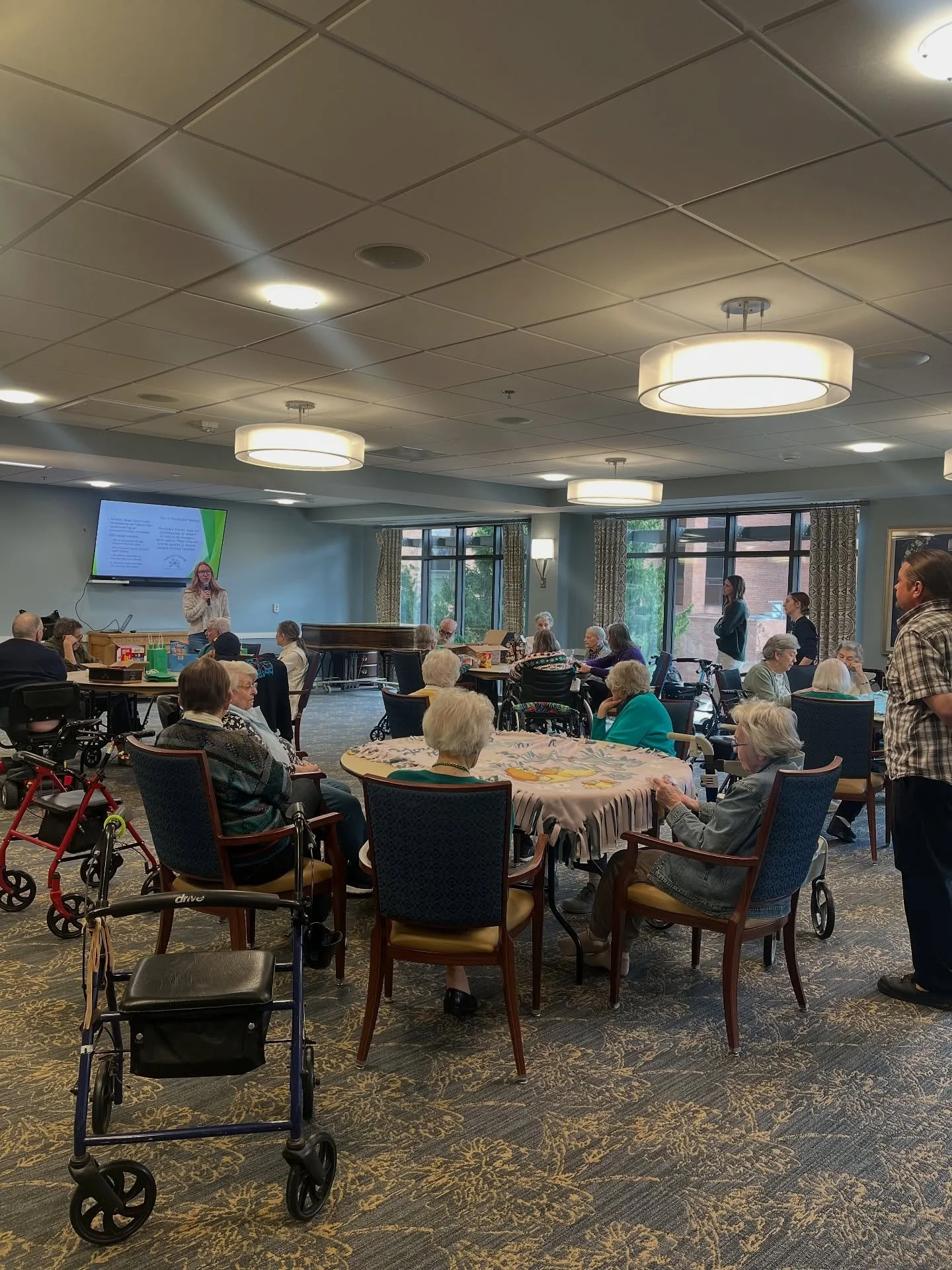 Many thanks to our friends at Westminster Canterbury!

Their residents have chosen a service project to create welcome kits for children entering shelter&mdash;each one filled with a blanket, a book, and a stuffed animal to call their own.

As they w