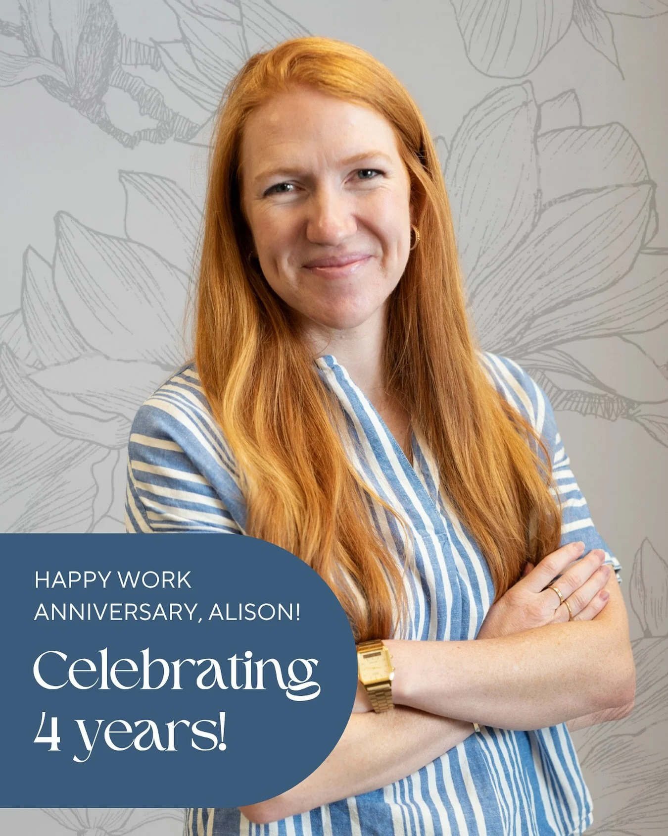 Today, we&rsquo;re celebrating Alison&rsquo;s 4-year work anniversary!

As our Assistant Director of Housing Services, Alison brings an incredible blend of compassion and knowledge to everything she does. From her strong attention to detail and data,