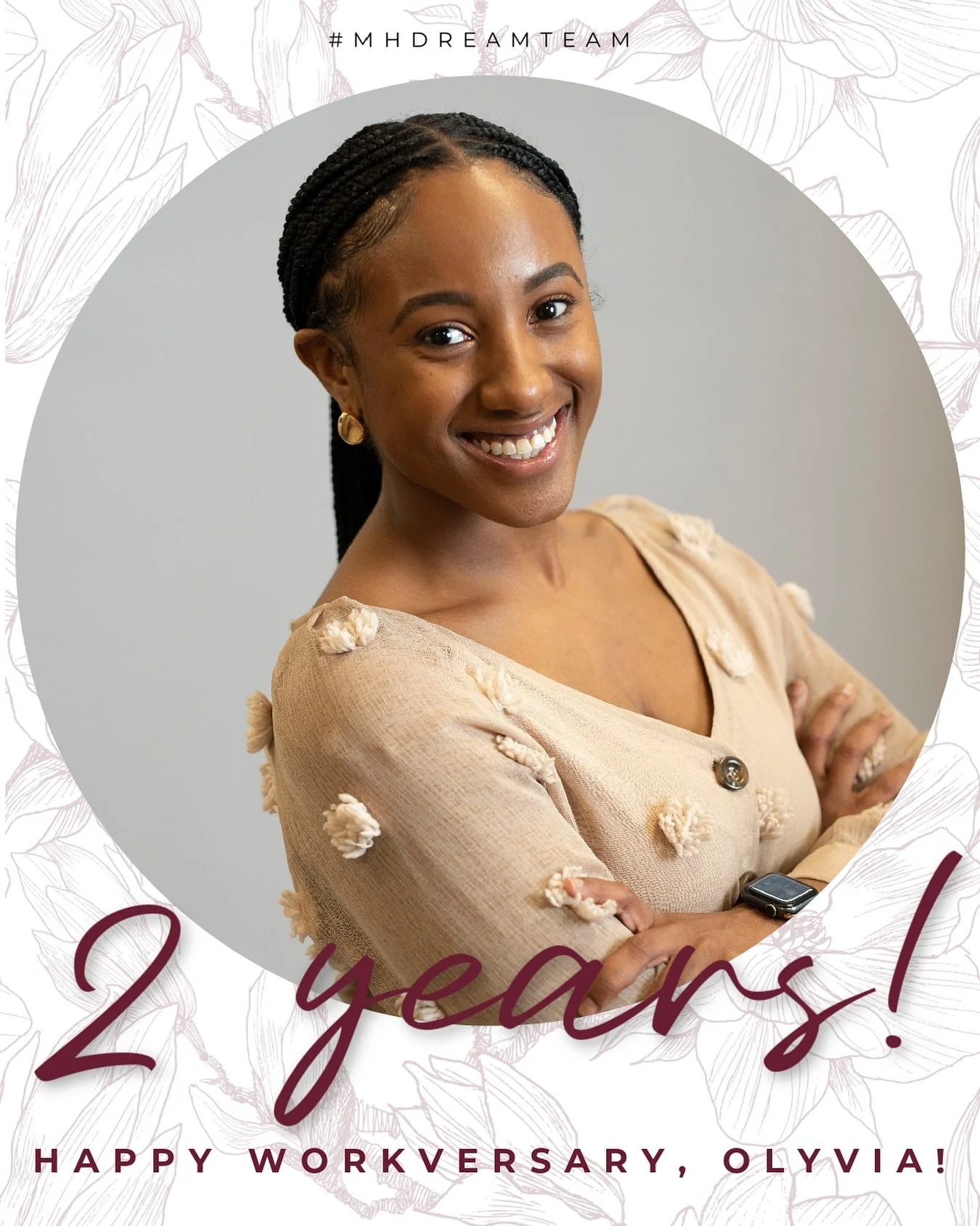 Today, we&rsquo;re celebrating Olyvia&rsquo;s work anniversary on the #MHDreamTeam as our Director of Homeless System Coordination.

Over the past two years, Olyvia&rsquo;s leadership has become a steady and defining part of our work as she works to 