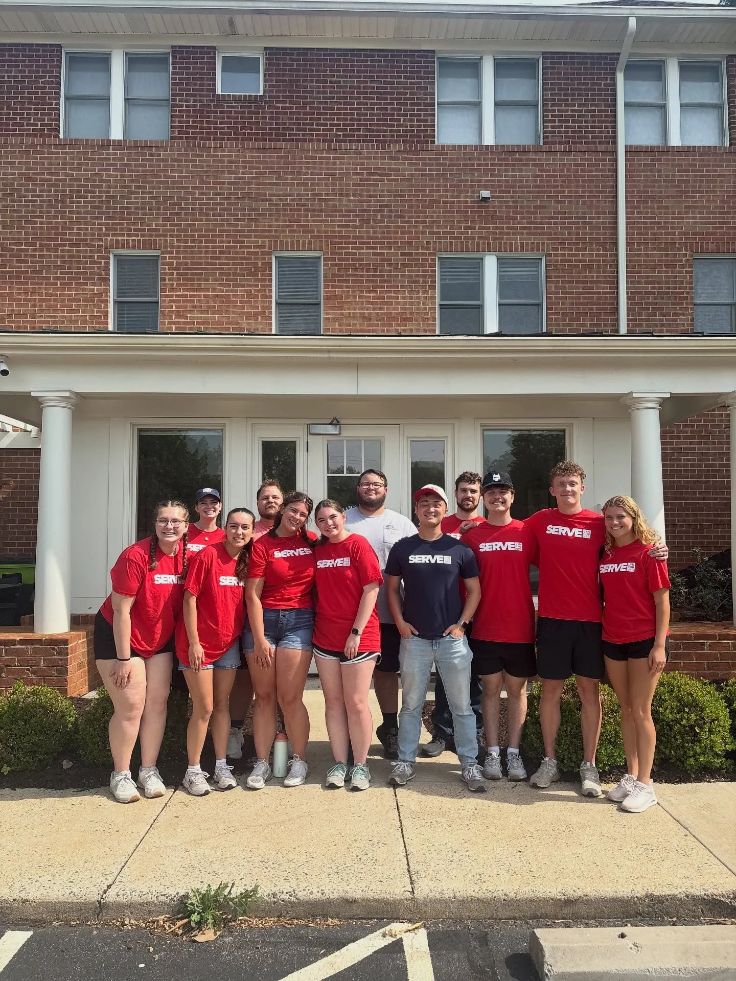 So grateful for an incredible group of students from Liberty University who served with us during their LU Serve day last Saturday!

This small but mighty team made a BIG impact&mdash;cleaning up our outdoor spaces, refreshing our playground, tacklin
